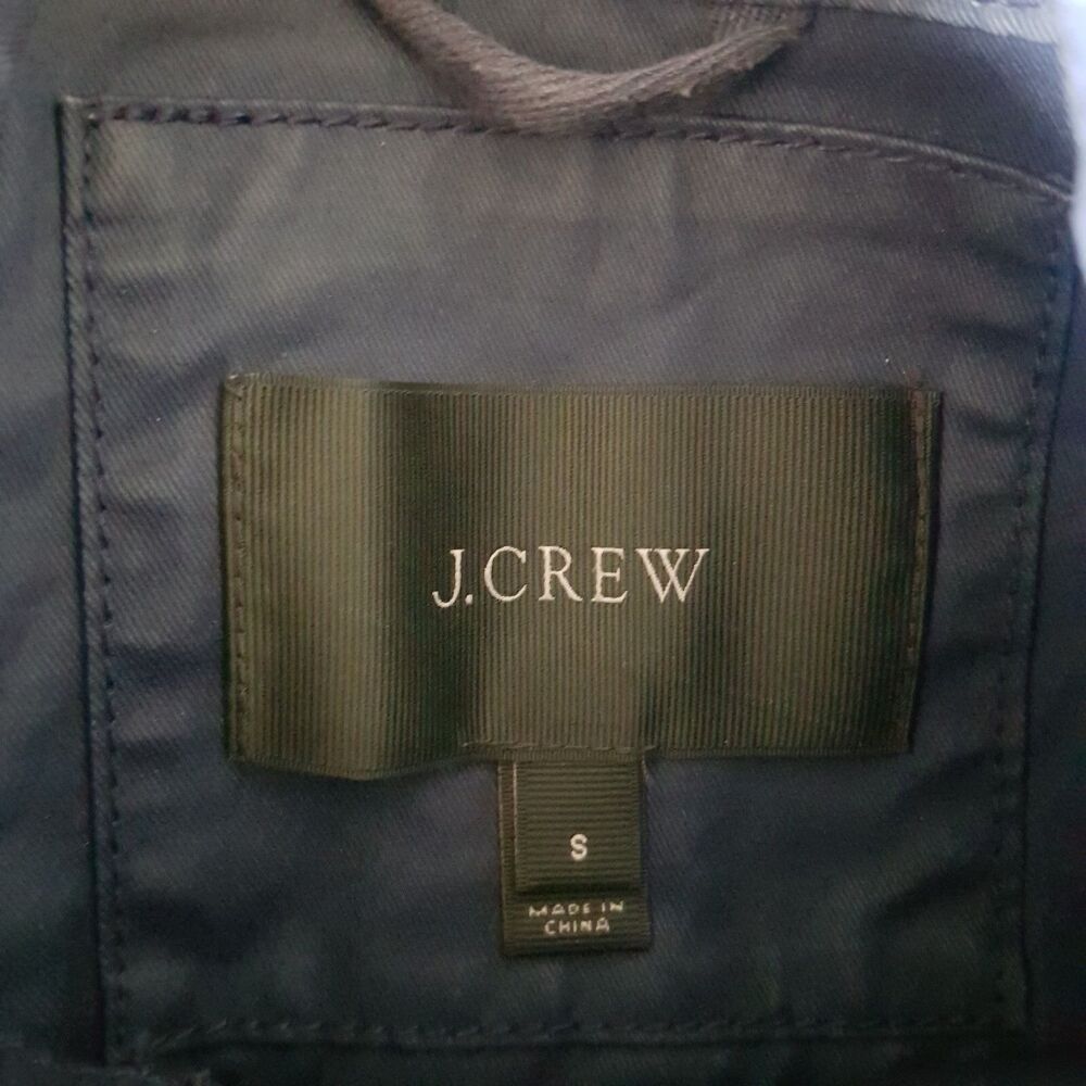 J.Crew Downtown Field Jacket Waxed Cotton Military Utility Gorpcore Sz Small - Picture 8 of 13